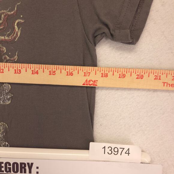 The Offspring Tour Crew Neck Graphic Band T Shirt Mens Size Small S Gray - Picture 7 of 9